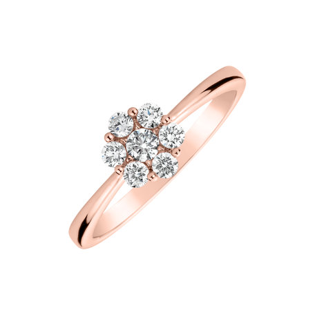 Diamond ring Shiny Flower
