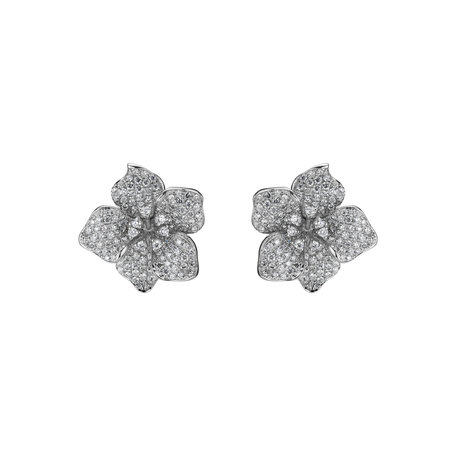 Diamond earrings Dahlia
