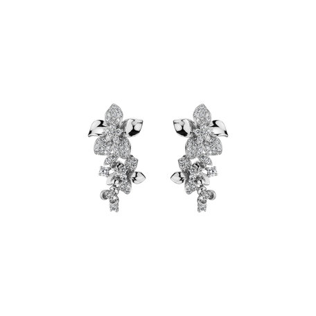 Diamond earrings Meadow Marvels