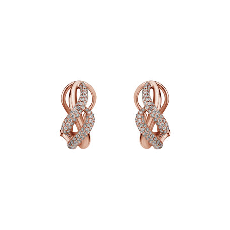 Diamond earrings Adéla