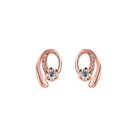 Diamond earrings Mellifluous Duet