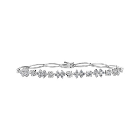 Bracelet with diamonds Crépuscule