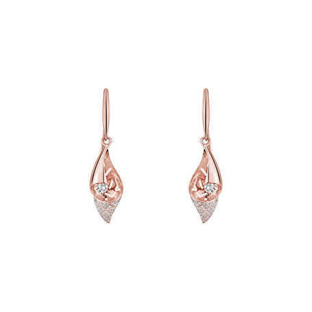 Diamond earrings Flitter Wika