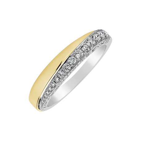 Diamond ring Golden Embers