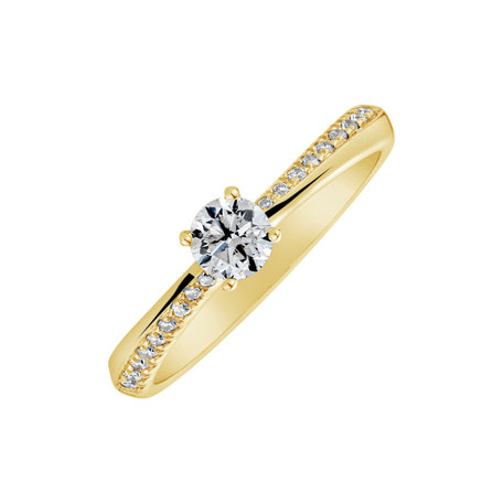 Diamond ring Love Comet