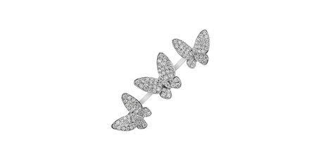 Diamond ring Royal Butterflies