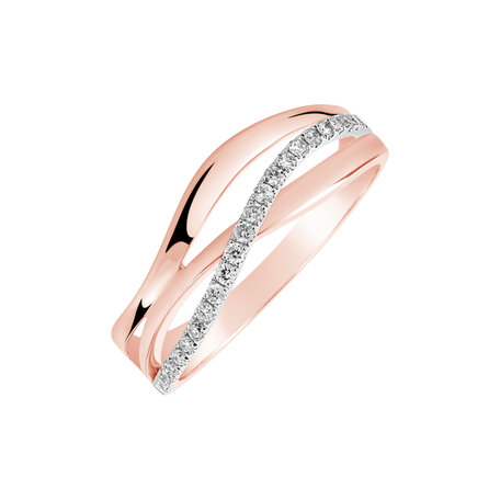 Diamond ring Shiny Wave