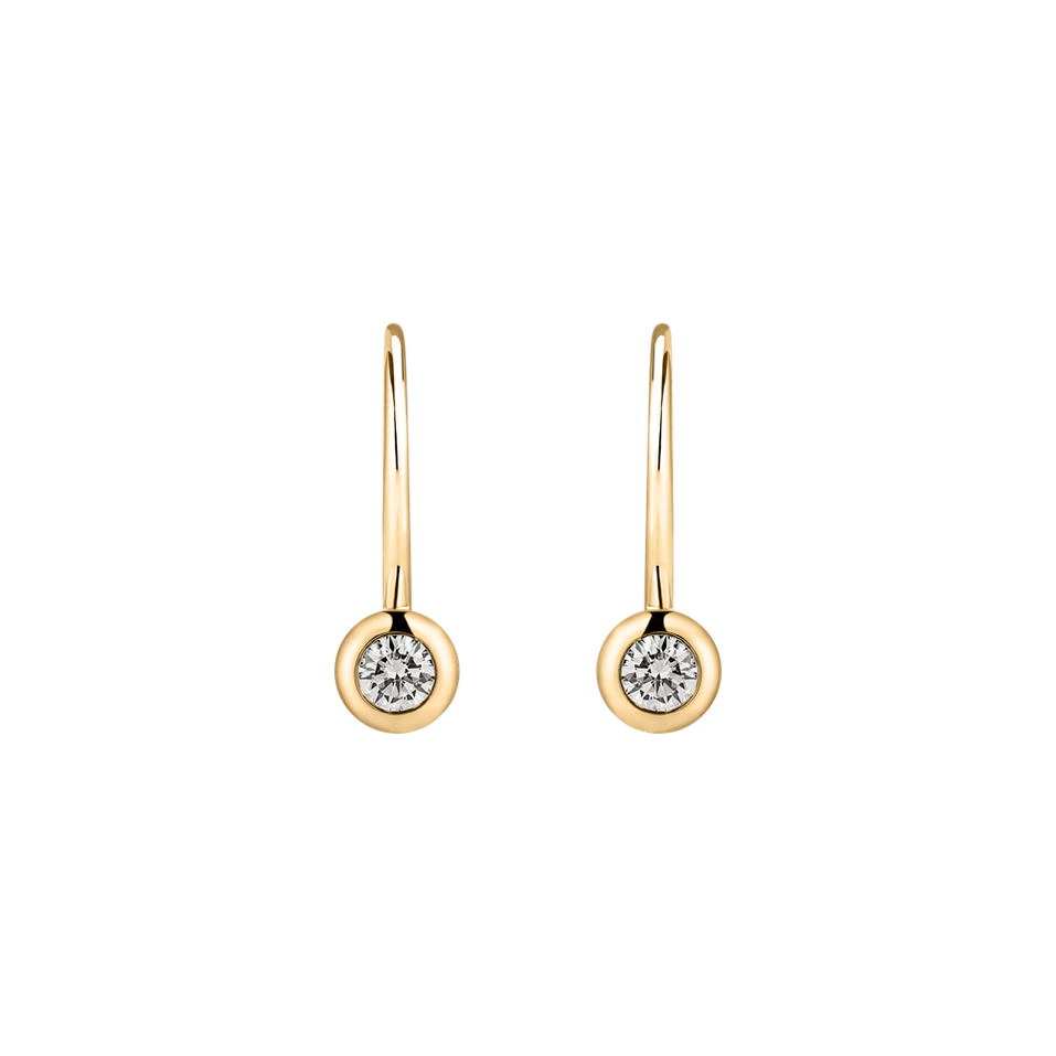 Diamond earrings Sparkling Drops