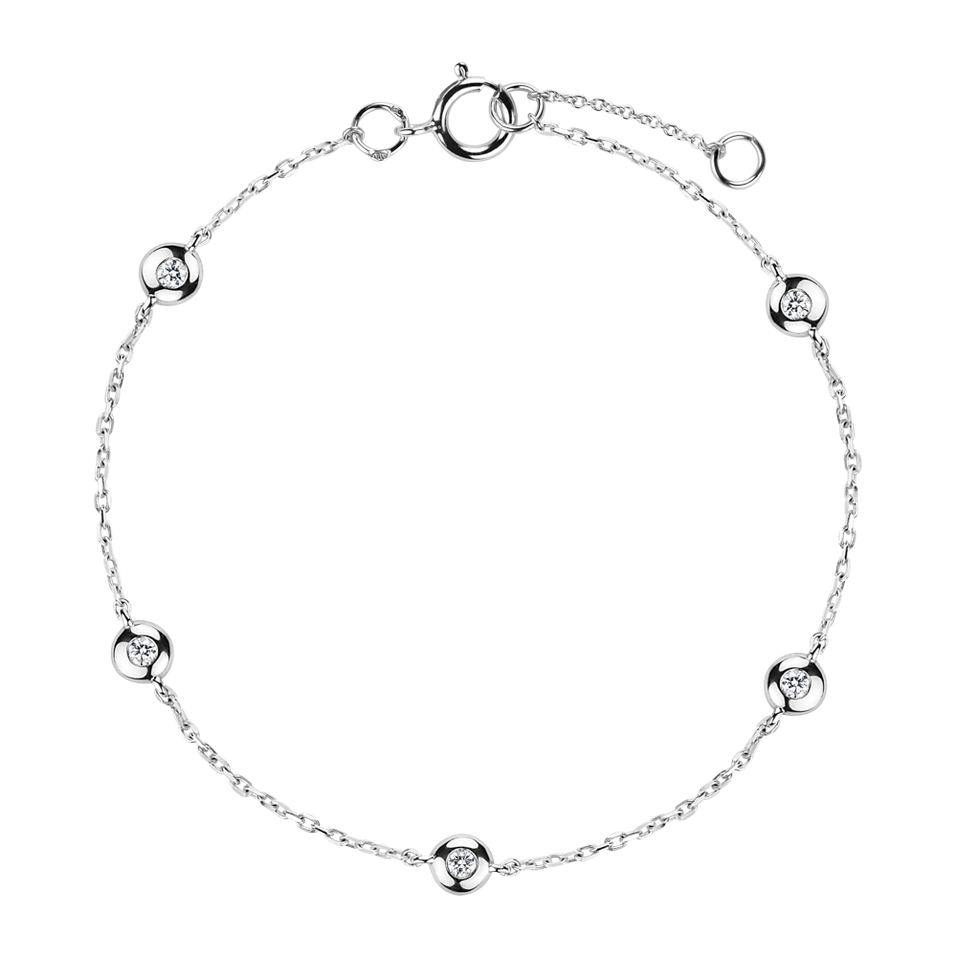 Bracelet with diamonds Sparkling Dots