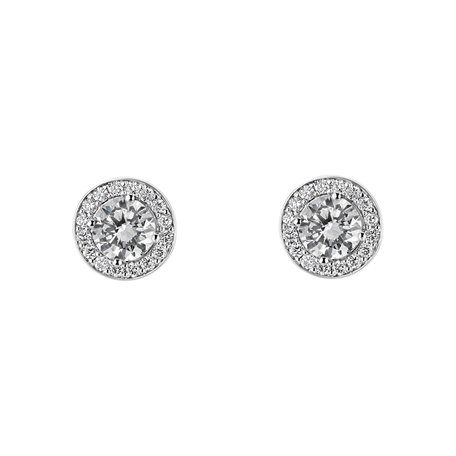 Diamond earrings Sparkling Rain