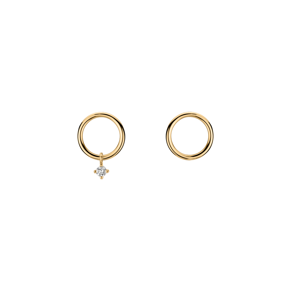 Diamond earrings Glossy Luck