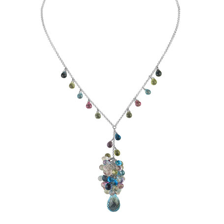 Necklace with gemstones Flavia