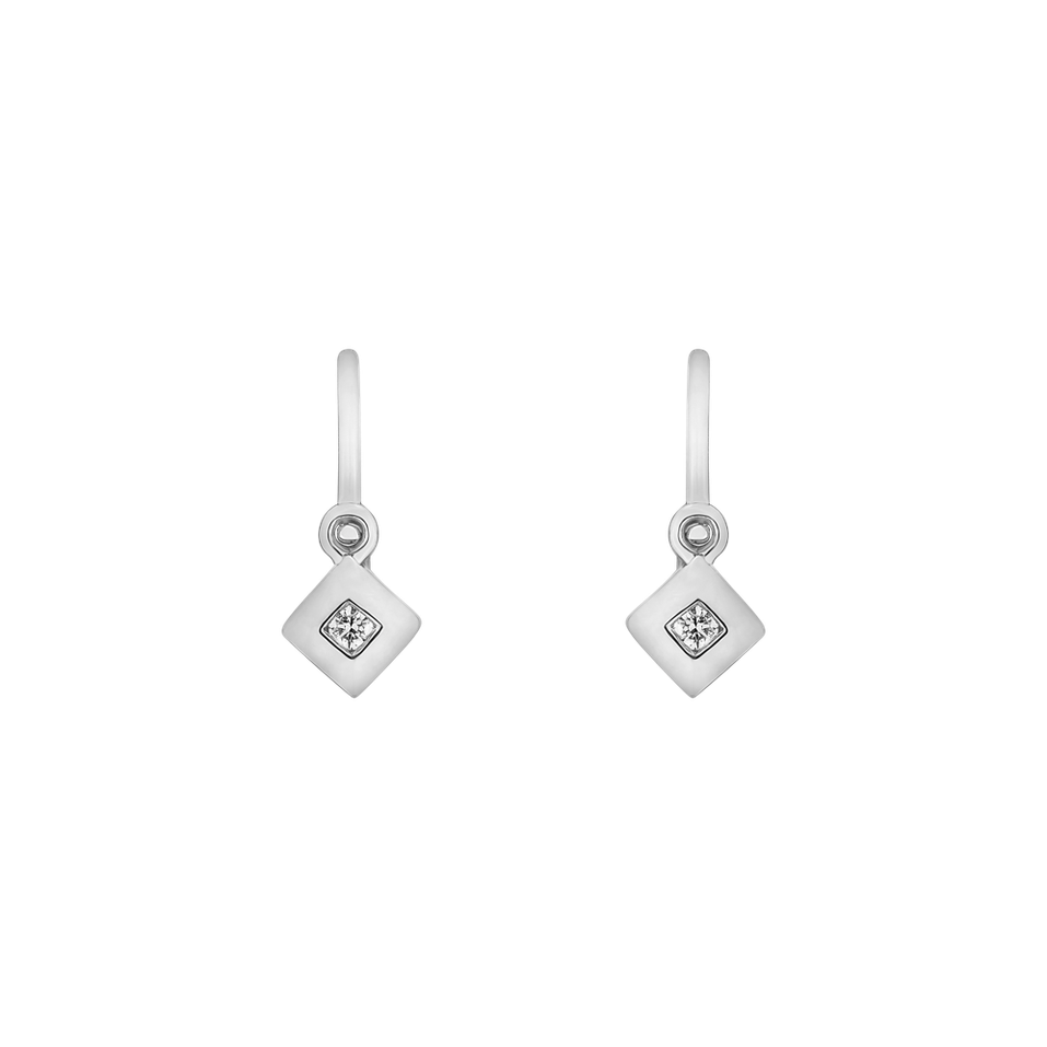 Children's diamond earrings Diamond Baby