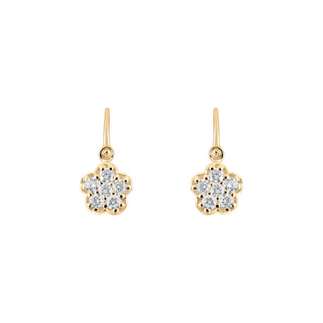 Children's diamond earrings Arleta