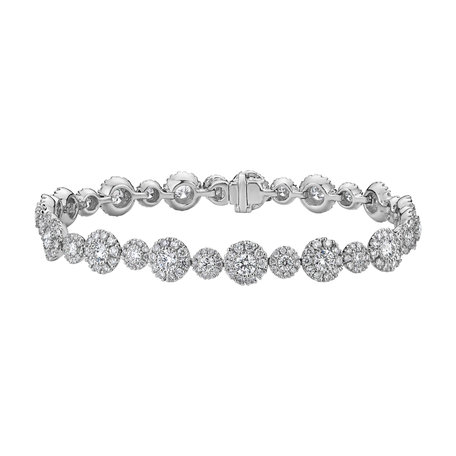 Bracelet with diamonds Attitude