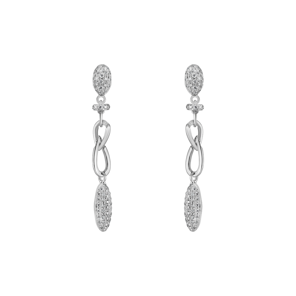 Diamond earrings Christal