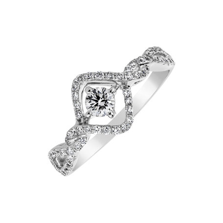 Diamond ring Silence of Luxury