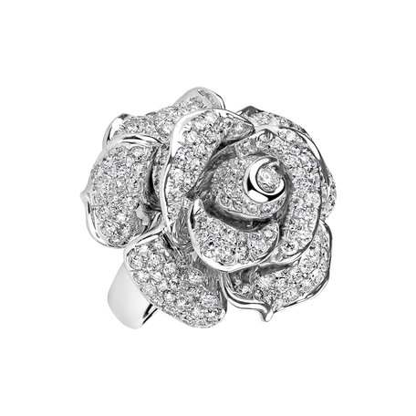 Diamond ring Glamorous Rose