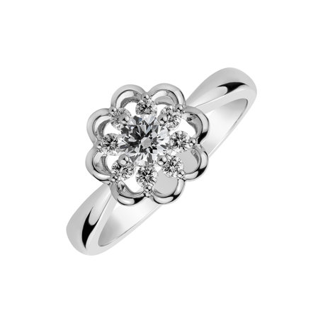 Diamond ring Floral Dance