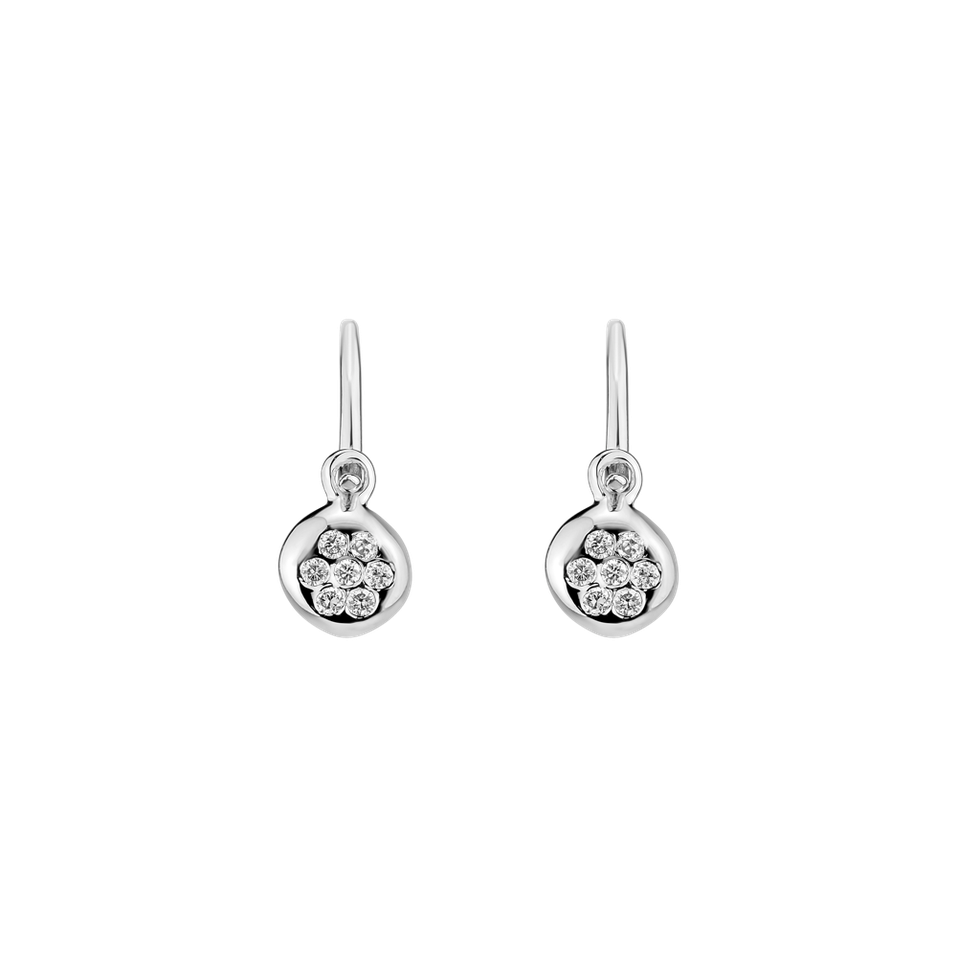 Children's diamond earrings Angel Galaxy
