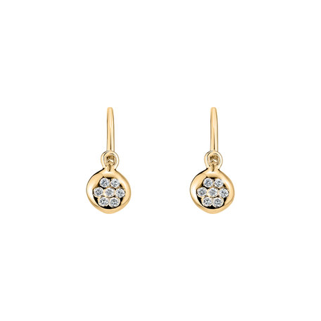 Children's diamond earrings Angel Galaxy