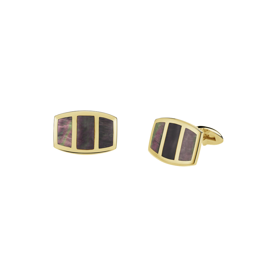 Cufflinks with Mother of Pearl Fortunate