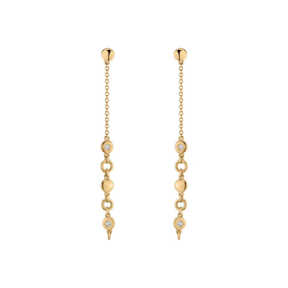 Diamond earrings Endless Waterfall