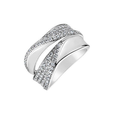 Diamond ring Classy Embrace