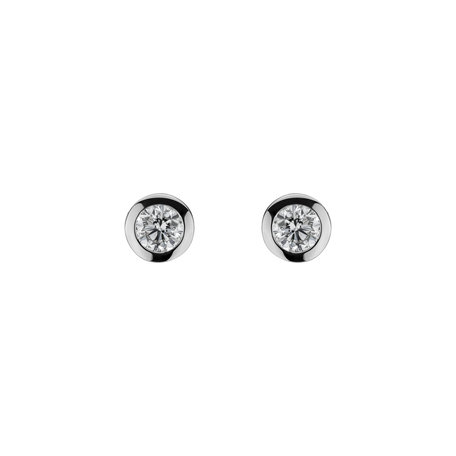Diamond earrings Space Guardian