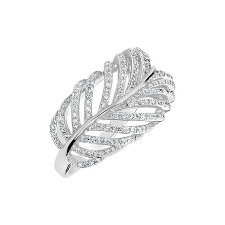 Diamond ring Miracle Feather