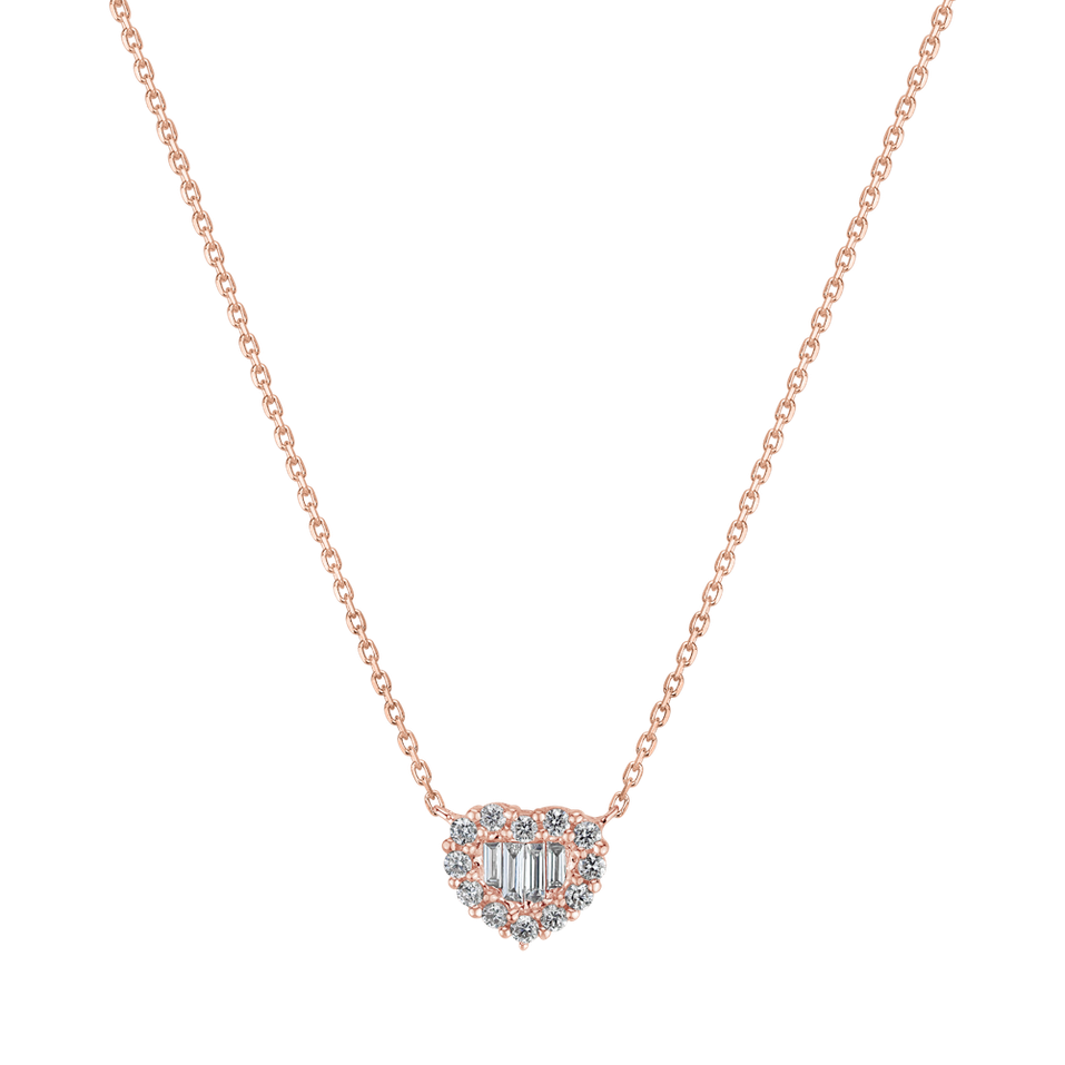 Diamond necklace Glory and Love