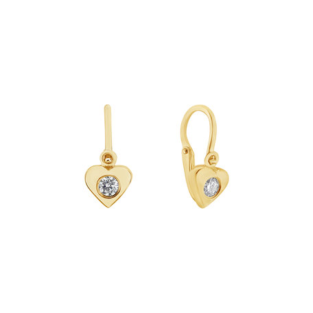 Children's diamond earrings Selma