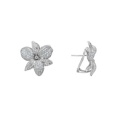 Diamond earrings Mystic Flora
