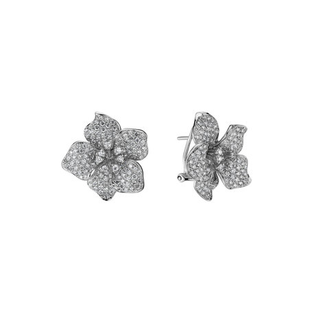Diamond earrings Dahlia