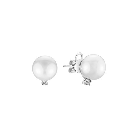 Earrings with Pearl diamonds Ancient Oasis