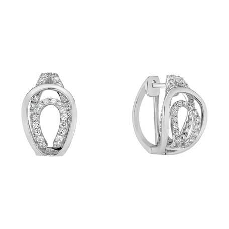 Diamond earrings Kylie