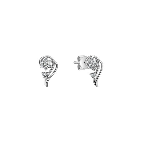 Diamond earrings Winter Symphony