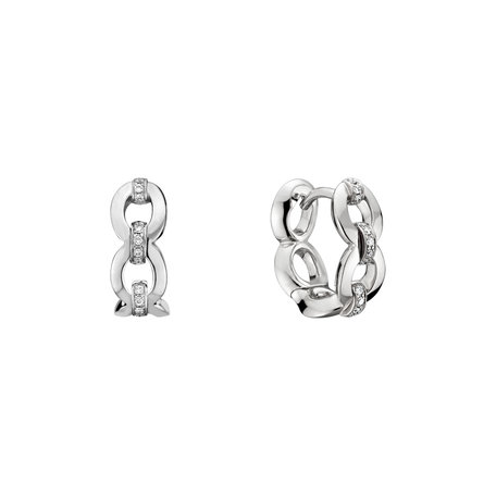 Diamond earrings Lovely Chain