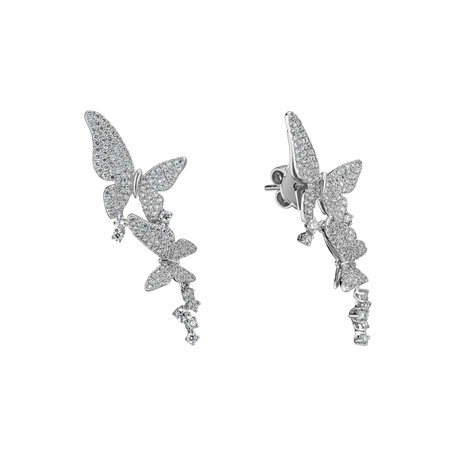 Diamond earrings Eminence of Butterfly