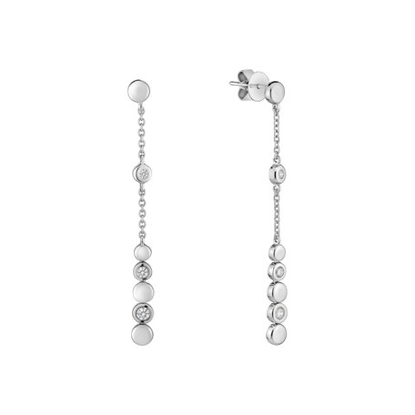 Diamond earrings Moonshine Waterfall