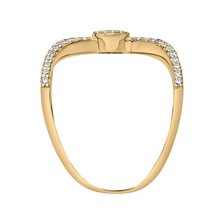 Diamond ring Lustrous Charm