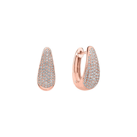 Diamond earrings Charming Gem