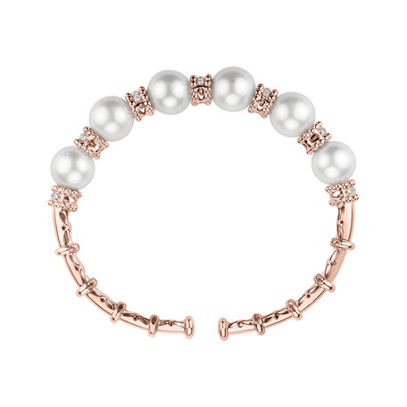 Diamond bracelet with Pearl Virgin Symphony