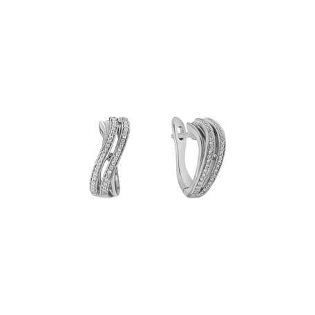 Diamond earrings Posh Message
