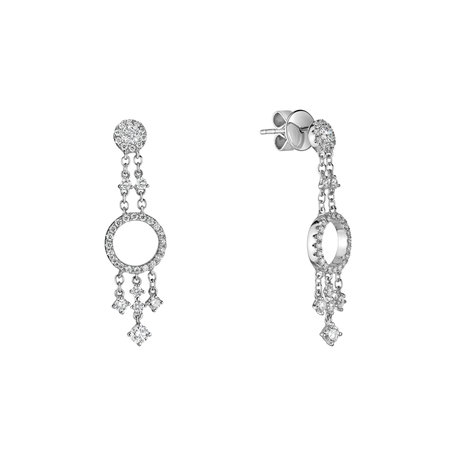 Diamond earrings Zeeshan