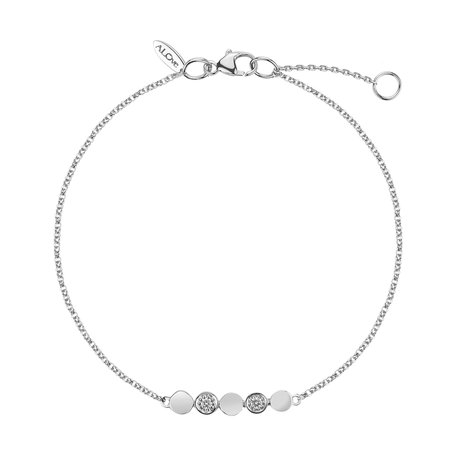 Diamond bracelet Sparkling Circles