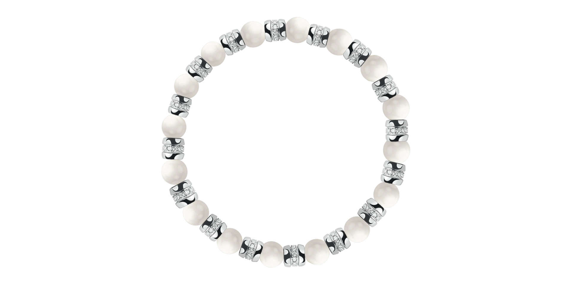 Diamond braclet with Agate Essential Shine