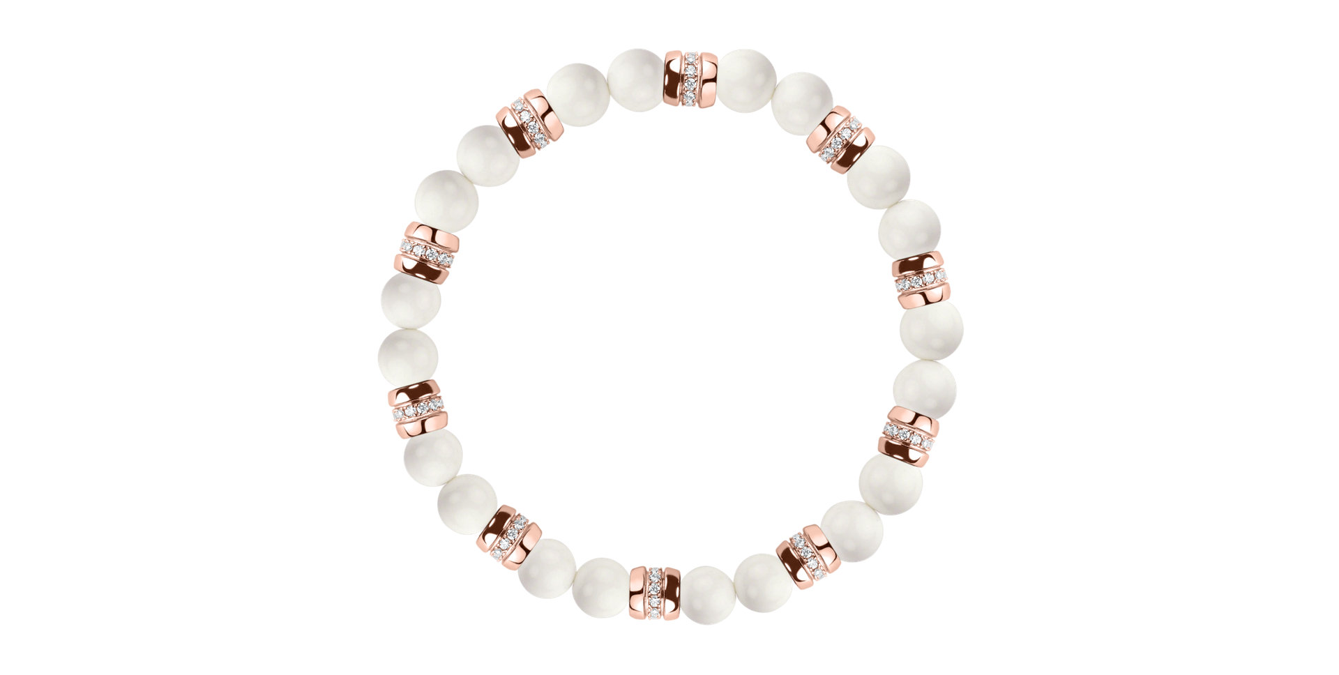 Diamond braclet with Agate Moonlight Jewel