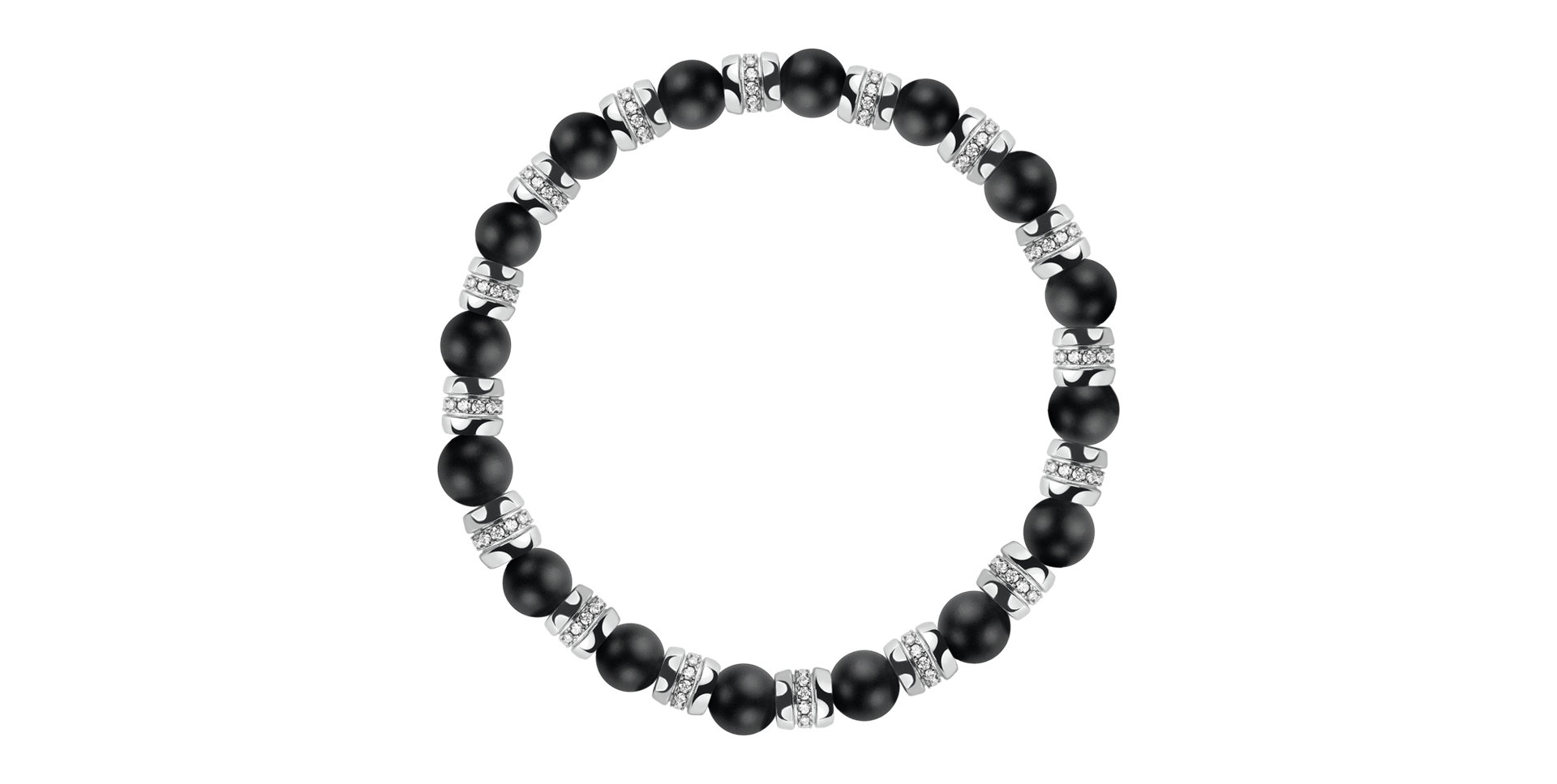 Diamond braclet with Agate Essential Shine