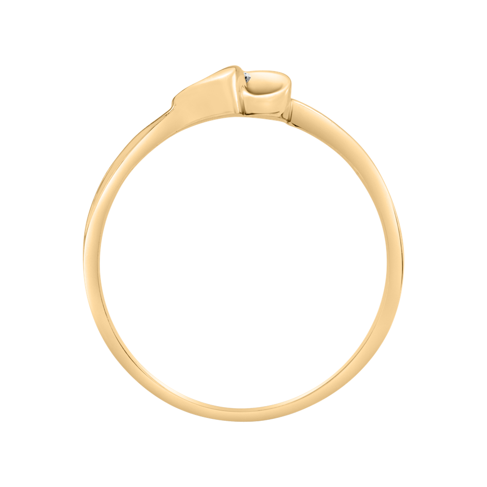 Diamond ring Love Message